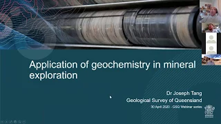 Joseph Tang - Geochemistry in Mineral Exploration