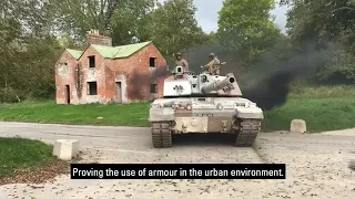 The Royal Tank Regiment’s AJAX Squadron have been out on Salisbury Plain Training Area