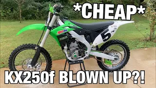 *BLOWN UP!?* KX250F REBUILD!