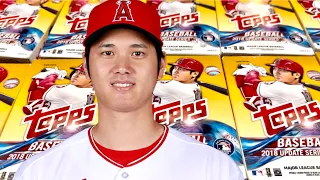 SHOHEI SUNDAY!  OPENING 12 HANGER BOXES OF 2018 TOPPS UPDATE FOR OHTANI’S ROOKIE CARDS!