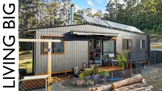 Stunning Scandinavian-Style In Off-Grid Tasmanian Tiny Home