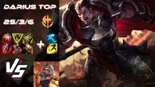 TOP Darius vs Qiyana - EU Grandmaster Patch 14.9