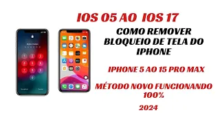 Remover Bloqueio de Tela iPhone/iPad Achado/Perdido 2024 100% FUNCIONADO iPhone 5 Ao 15 Pro Max