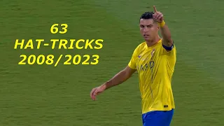 Cristiano Ronaldo All 63 Career Hat-Tricks (With Commentary)