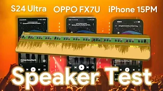 The Real Sound Test: Galaxy S24 Ultra vs OPPO Find X7 Ultra vs iPhone 15 Pro Max (Dolby ON)