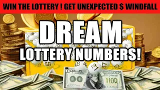 How to DREAM about LOTTERY NUMBERS