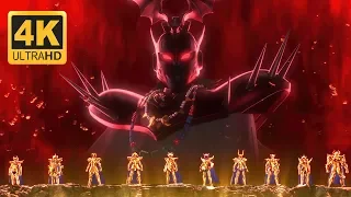 Knights of the Zodiac Saint Seiya (2019) 4k Opening HD Netflix Upscaled  with Machine Learning AI