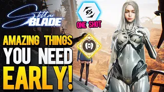 Stellar Blade - Amazing Early Unlocks Everyone Should Get! One Shot Gear, Secrets & Best Skills