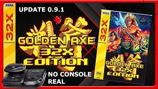 GOLDEN AXE - 32X EDITION -  Rodando no Console Real (Update 0.9.1)