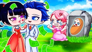 Anna embarazada triste historia! Mal marido | Gacha Life x Gacha Club | Rainbow Z en Español