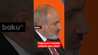 Paşinyanın Putindən istəkləri nələr oldu? | Markovdan qalmaqallı açıqlama