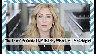MY Holiday Wishlist | Beauty | Home | Random | MsGoldgirl