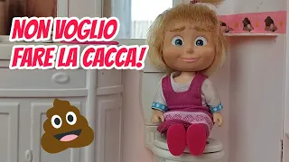 Non voglio fare la cacca! 💩/Le avventure di Masha