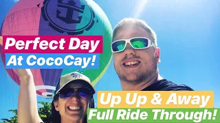 Up Up & Away FULL *Uncut* Ride Through! | Perfect Day at CocoCay Helium Balloon Experience!