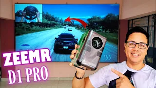 Proyector ZEEMR D1 PRO, ...Este Proyector Led ya trae su tela Gris!! 😮😮