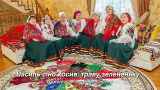 Василь сіно косив, траву зелененьку. Українська народна пісня. (Ukrainian folk)