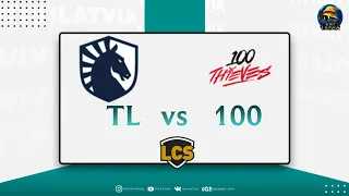 TL vs. 100 | LCS Lock in Spring Split 2021 Чемпионат Америки | 100 Thieves vs Team Liquid