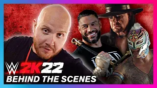 The Undertaker, Roman Reigns, Alexa Bliss, Rey Mysterio & MORE film for the WWE 2K22 trailer!