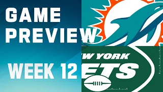 Miami Dolphins vs. New York Jets | 2023 Week 12 Game Preview