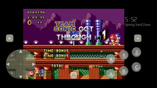 Sonic Classic Heroes Speedrun 1:11:07 Team Sonic Any%