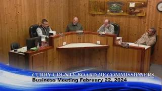 Board of Commissioners Business Meeting February 22, 2024