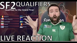 🇪🇺 Semi Final 2 Qualifiers LIVE REACTION | Eurovision 2022