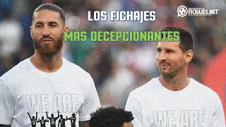 LOS 10 FICHAJES MÁS DECEPCIONANTES DE LA TEMPORADA 2021/22