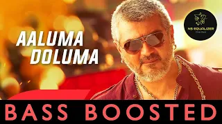 Aaluma Doluma Song Bass Boosted || Vedalam || BASS BOOSTED||NS EQUALIZER 🎧🎵