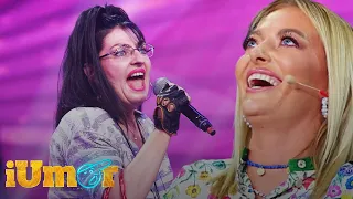 Dulce răzbunare! Carmen Belenesi mănâncă un ecler în fața Deliei: "Dacă nu mi-ai dat DA la X Factor"