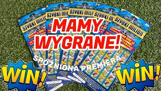 SPÓŹNIONA PREMIERA 🤑 ZA TO MAMY WYGRANE! 💣💰🤪 ZDRAPKI SZYBKI MILION LOTTO #lotto #zdrapki #win #hit