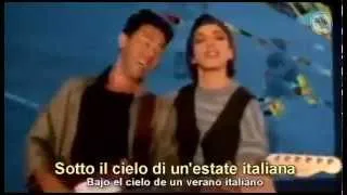 Edoardo Bennato Gianna Nannini - Un Estate Italiana -Subtitulado Inglés Español