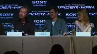 The Amazing Spider-Man: Press Conference - Rhys Ifans [HD] | ScreenSlam