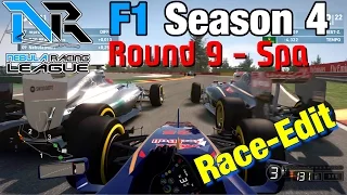 F1 2014 | Nebula Racing F1 S4 Round 9 - Spa Race-Edit [60FPS/HD+]