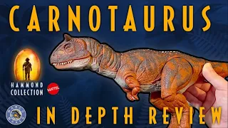 IN DEPTH REVIEW of the Hammond Collection CARNOTAURUS by Mattel Jurassic World Collectors Line