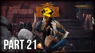 Monster Hunter World: Iceborne - 100% Walkthrough Part 21 [PS4 Pro] – Arena Master Quest 01 (A Rank)