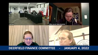 Deerfield Finance Committee - January 4, 2021