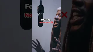 Rappers With vs Without Autotune pt.4 🎙️🎶 #rap #fettywap #shorts