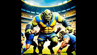 Blood Bowl 3. Четвертий сезон. Вища ліга. Орки VS Жителі Підземелля