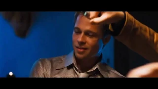 かっこいい食べ方をするブラッドピッド　Oceans Eleven 　Brad Pitt　オーシャンズ１１より