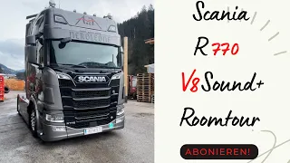 Scania R 770 V8 Next Generation Sound + Roomtour / Neuer Lkw im Fuhrpark!!