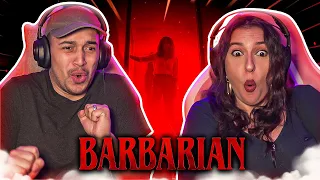 BARBARIAN (2022)  MOVIE REACTION - FIRST TIME WATCHING - REVIEW AND BREAKDOWN