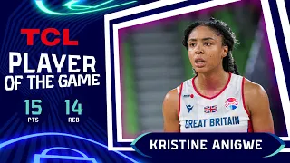 Kristine Anigwe (15 PTS) | TCL Player Of The Game | GBR vs SLO | FIBA #EuroBasketWomen 2023