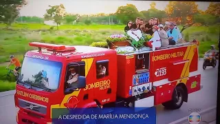 Marília Mendonça  Final do Cortejo e Chegada ao Cemitério para Cerimonial 😢