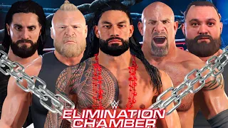 Universal Champions In Elimination Chamber WWE 2K22