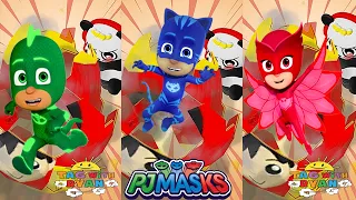 Tag with Ryan 3 Mystery Surprise Eggs PJ Masks Catboy vs Combo Panda - All Characters Unlocked