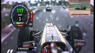 F1 OnBoard 2013 R02  Malaysia Kuala Lumpur