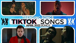 Top 50 Tiktok Trending Songs 2022 April