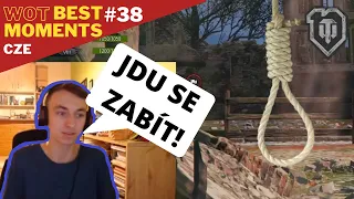 GOAT UŽ ZASE RAGUJE?! | WoT Best Momenty Týdne #38 | [CZ/SK]