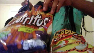 Hot Cheetos in Takis in churritos changlle