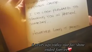 Klaus last letter to Caroline